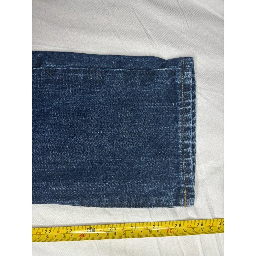 J.Crew 770 Japanese Kaihara Denim Dark Blue Jeans Men's 32x30 Straight Slim